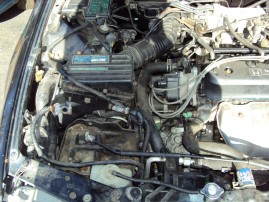 1991 HONDA  ACCORD EX SDN, 2.2L AUTO, COLOR BLACK, STL A15183